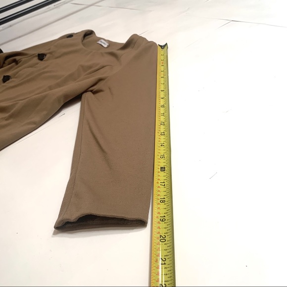 Calvin Klein khaki dress with buttons - Picture 6 of 6